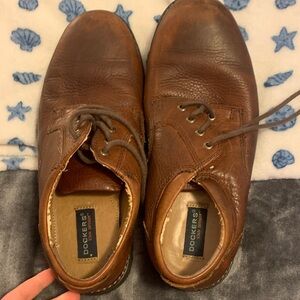 Dockers Men's Rich Brown Oxfords
